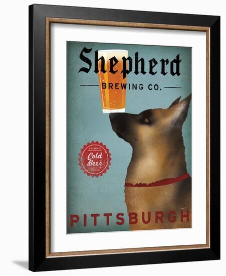 Shepherd Brewing Co Pittsburgh-Ryan Fowler-Framed Art Print