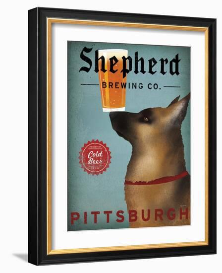 Shepherd Brewing Co Pittsburgh-Ryan Fowler-Framed Art Print