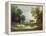 Shepherd by a Stream-Thomas Gainsborough-Framed Premier Image Canvas