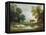 Shepherd by a Stream-Thomas Gainsborough-Framed Premier Image Canvas