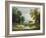 Shepherd by a Stream-Thomas Gainsborough-Framed Giclee Print