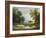 Shepherd by a Stream-Thomas Gainsborough-Framed Giclee Print