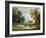 Shepherd by a Stream-Thomas Gainsborough-Framed Giclee Print