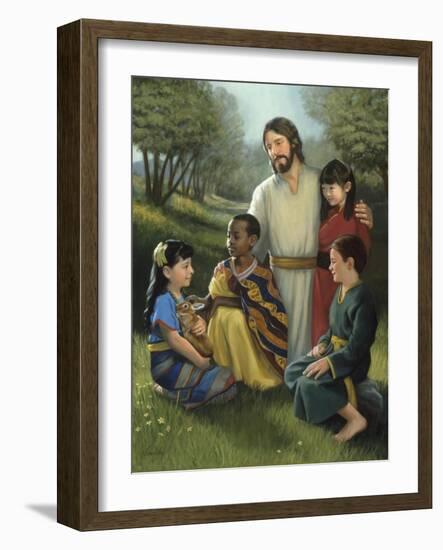 Shepherd of All-David Lindsley-Framed Giclee Print