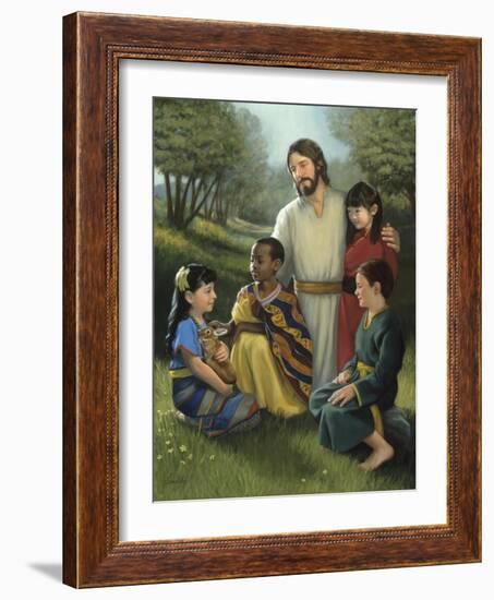 Shepherd of All-David Lindsley-Framed Giclee Print