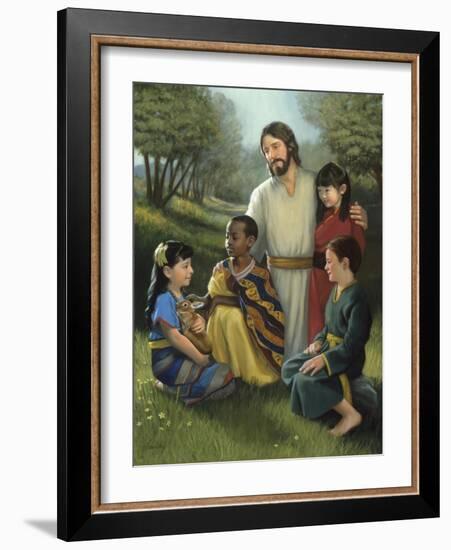 Shepherd of All-David Lindsley-Framed Giclee Print