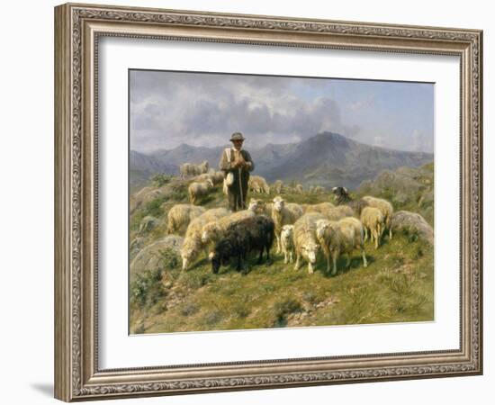 Shepherd of the Pyrenees, 1888-Rosa Bonheur-Framed Giclee Print