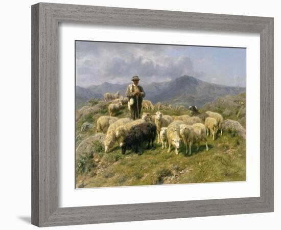 Shepherd of the Pyrenees, 1888-Rosa Bonheur-Framed Giclee Print