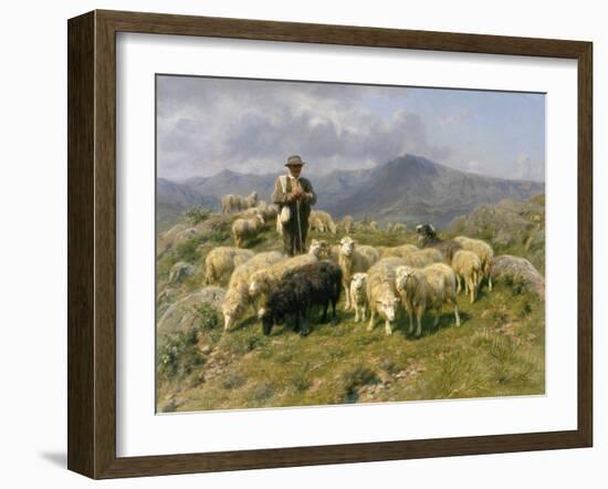 Shepherd of the Pyrenees, 1888-Rosa Bonheur-Framed Giclee Print