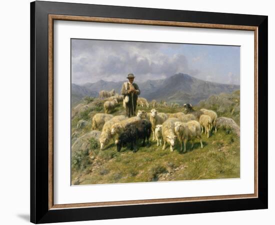 Shepherd of the Pyrenees, 1888-Rosa Bonheur-Framed Giclee Print