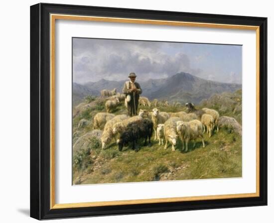 Shepherd of the Pyrenees, 1888-Rosa Bonheur-Framed Giclee Print