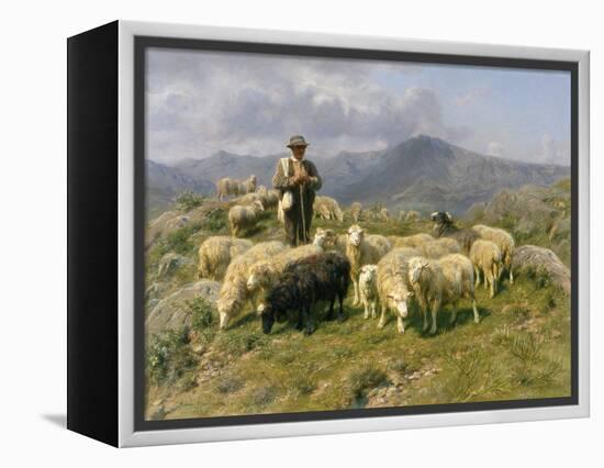 Shepherd of the Pyrenees, 1888-Rosa Bonheur-Framed Premier Image Canvas