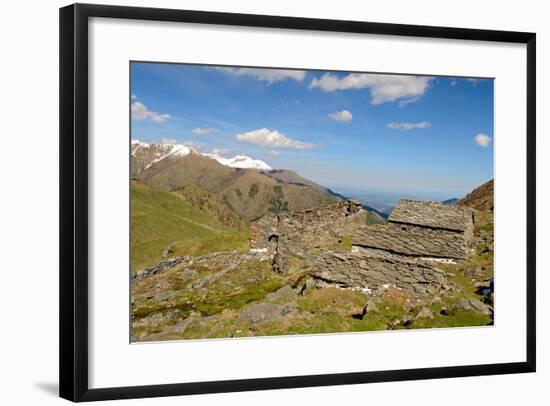 Shepherd's Abandoned Huts-Fabio Lamanna-Framed Photographic Print
