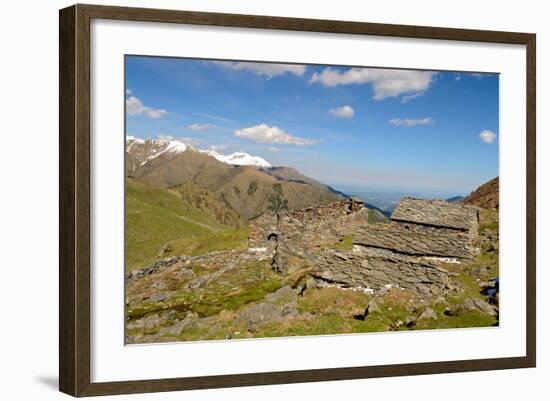 Shepherd's Abandoned Huts-Fabio Lamanna-Framed Photographic Print