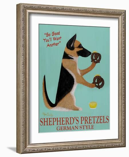 Shepherd's Pretzels-Ken Bailey-Framed Giclee Print