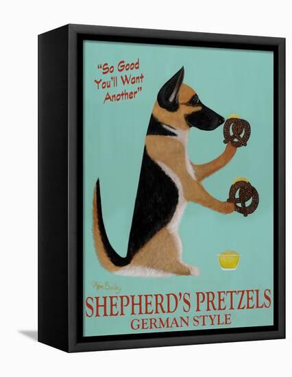 Shepherd's Pretzels-Ken Bailey-Framed Premier Image Canvas