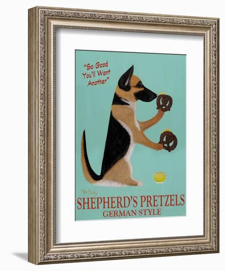 Shepherd's Pretzels-Ken Bailey-Framed Giclee Print