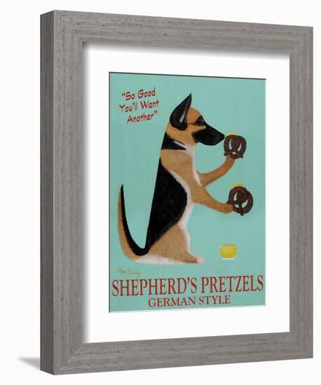 Shepherd's Pretzels-Ken Bailey-Framed Giclee Print