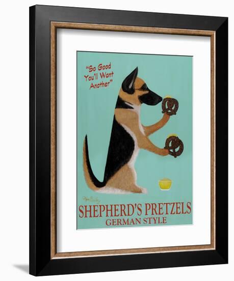 Shepherd's Pretzels-Ken Bailey-Framed Giclee Print