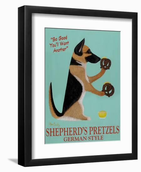 Shepherd's Pretzels-Ken Bailey-Framed Giclee Print