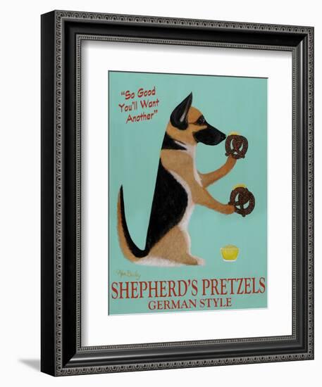 Shepherd's Pretzels-Ken Bailey-Framed Giclee Print