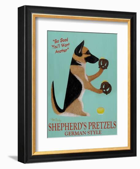 Shepherd's Pretzels-Ken Bailey-Framed Giclee Print