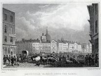 Smithfield Market from the Barrs, Engraved by Thomas Barber, C.1830-Shepherd-Giclee Print