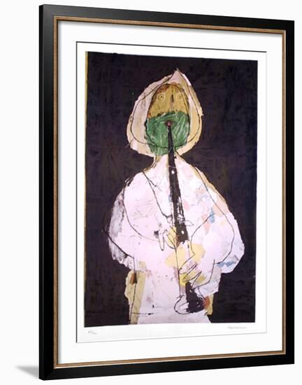 Shepherd with Green Beard-Slavko Kopac-Framed Limited Edition