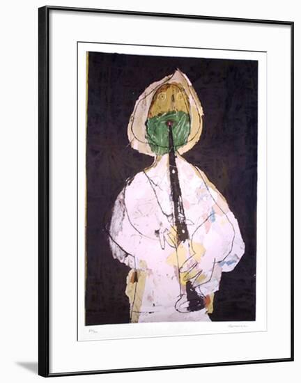 Shepherd with Green Beard-Slavko Kopac-Framed Limited Edition