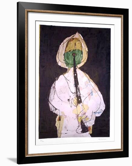 Shepherd with Green Beard-Slavko Kopac-Framed Limited Edition