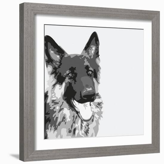 Shepherd-Emily Burrowes-Framed Giclee Print