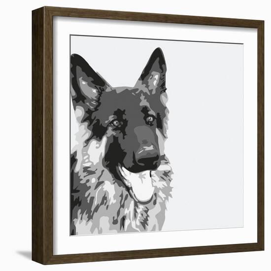 Shepherd-Emily Burrowes-Framed Giclee Print