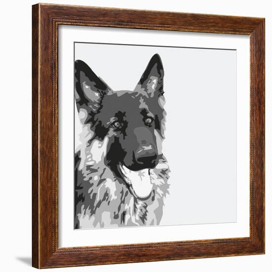 Shepherd-Emily Burrowes-Framed Giclee Print