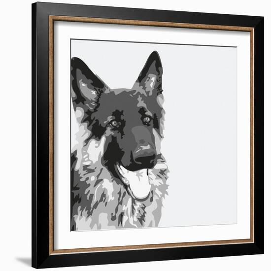 Shepherd-Emily Burrowes-Framed Giclee Print