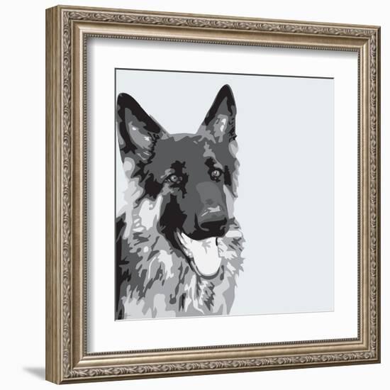 Shepherd-Emily Burrowes-Framed Art Print