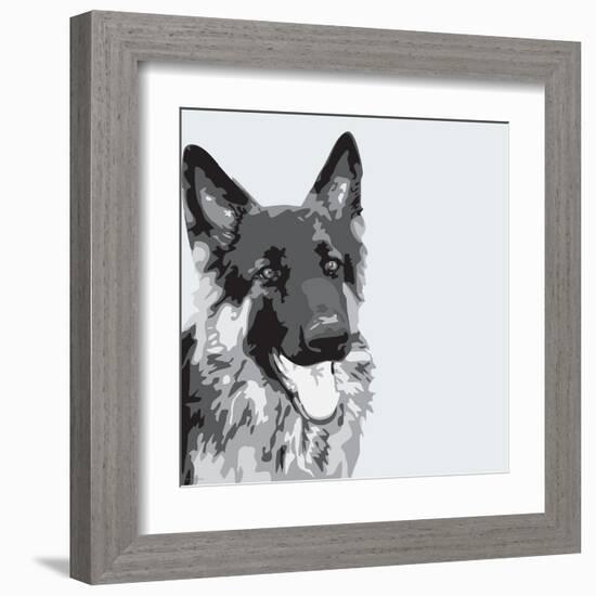 Shepherd-Emily Burrowes-Framed Art Print