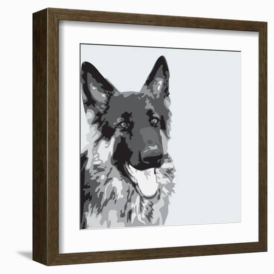 Shepherd-Emily Burrowes-Framed Art Print