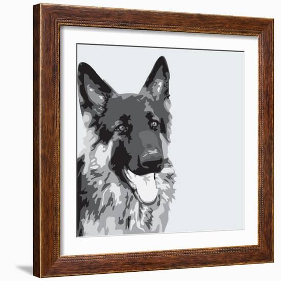 Shepherd-Emily Burrowes-Framed Art Print