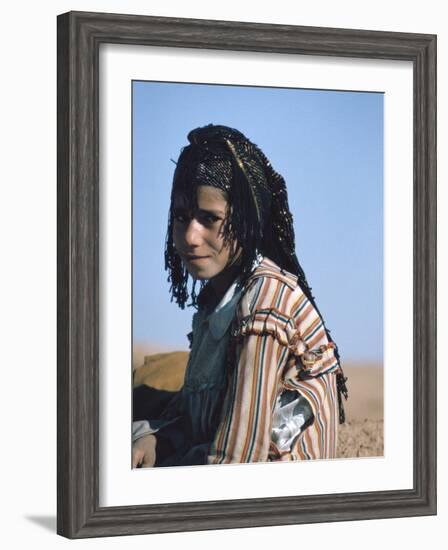 Shepherdess, Calah (Nimrud), Iraq, 1977-Vivienne Sharp-Framed Photographic Print