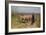 Shepherdess (Oil on Canvas)-Anton Mauve-Framed Giclee Print