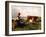 Shepherdess with Cows and Goats-Julien Dupré-Framed Giclee Print