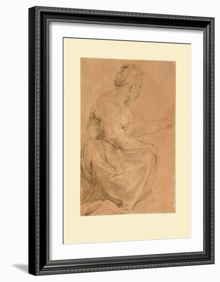 Shepherdess-Peter Paul Rubens-Framed Collectable Print