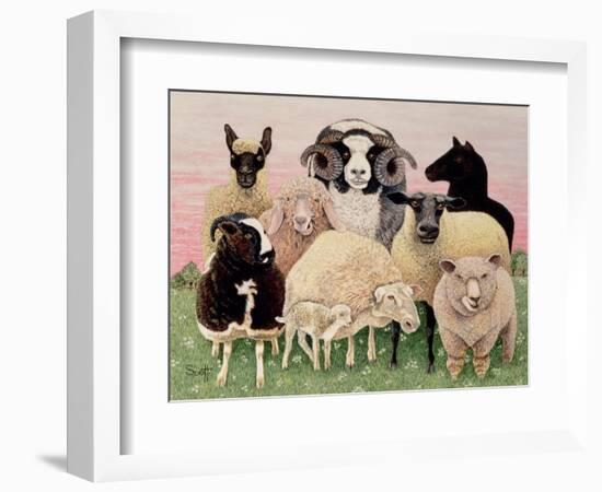 Shepherds Delight-Pat Scott-Framed Giclee Print