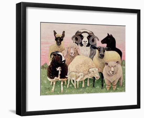 Shepherds Delight-Pat Scott-Framed Giclee Print