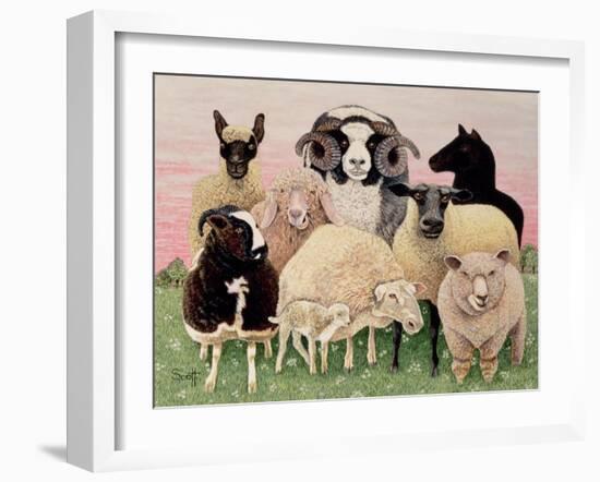 Shepherds Delight-Pat Scott-Framed Giclee Print