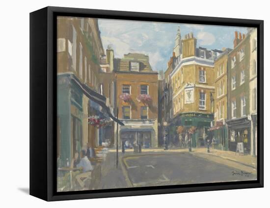 Shepherds Market, 2010-Julian Barrow-Framed Premier Image Canvas