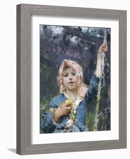 Shepherds-Francesco Paolo Michetti-Framed Giclee Print