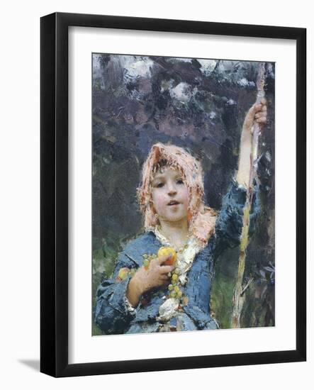 Shepherds-Francesco Paolo Michetti-Framed Giclee Print