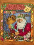 Santa's Workshop - Gone Fishing-Sher Sester-Giclee Print