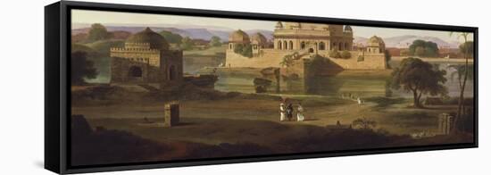 Sher Shah's Mausoleum, Sasaram-Thomas Daniell-Framed Premier Image Canvas